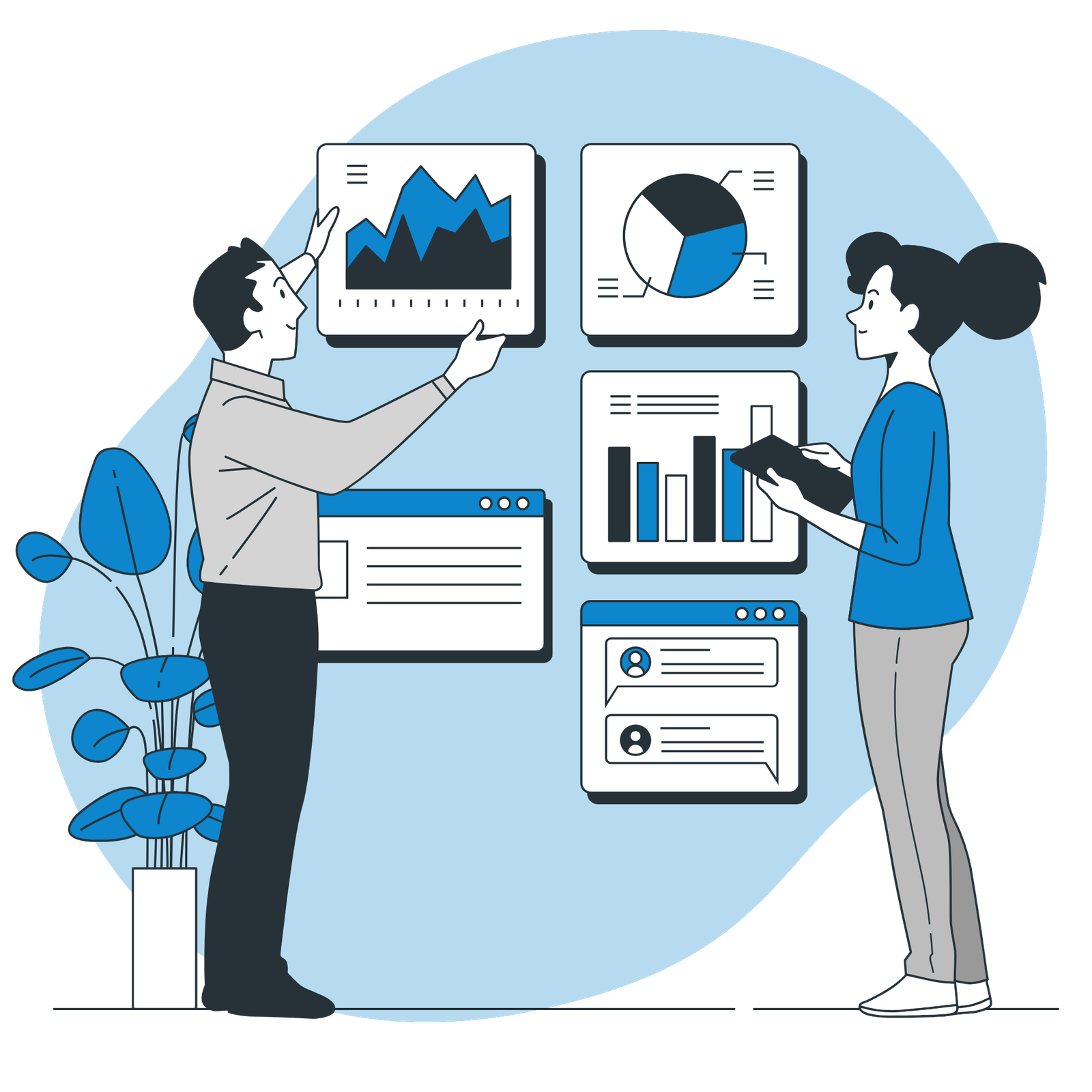servicios dashboards