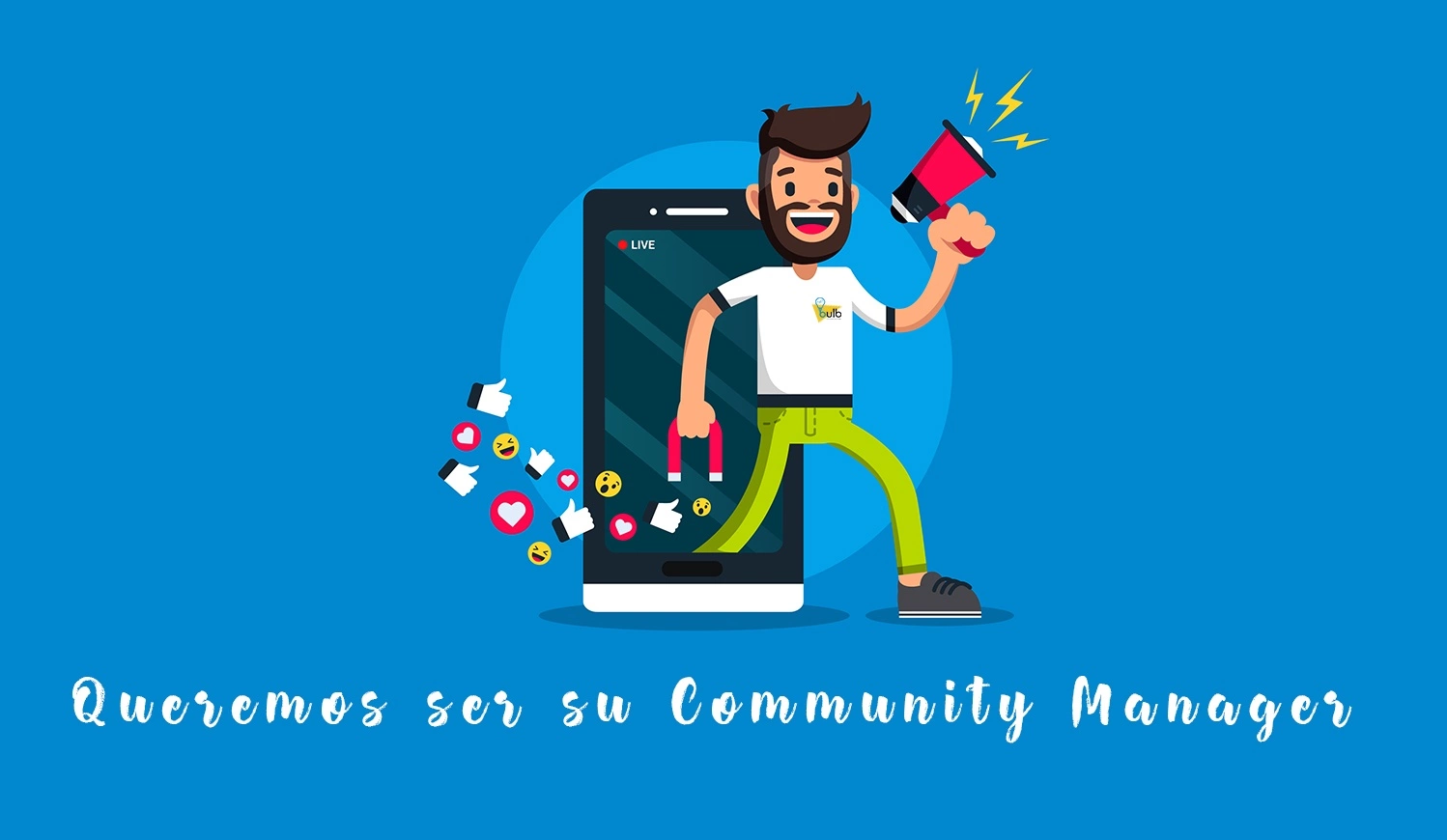 cartel netbulb GESTIÓN DE REDES SOCIALES EN PLASENCIA